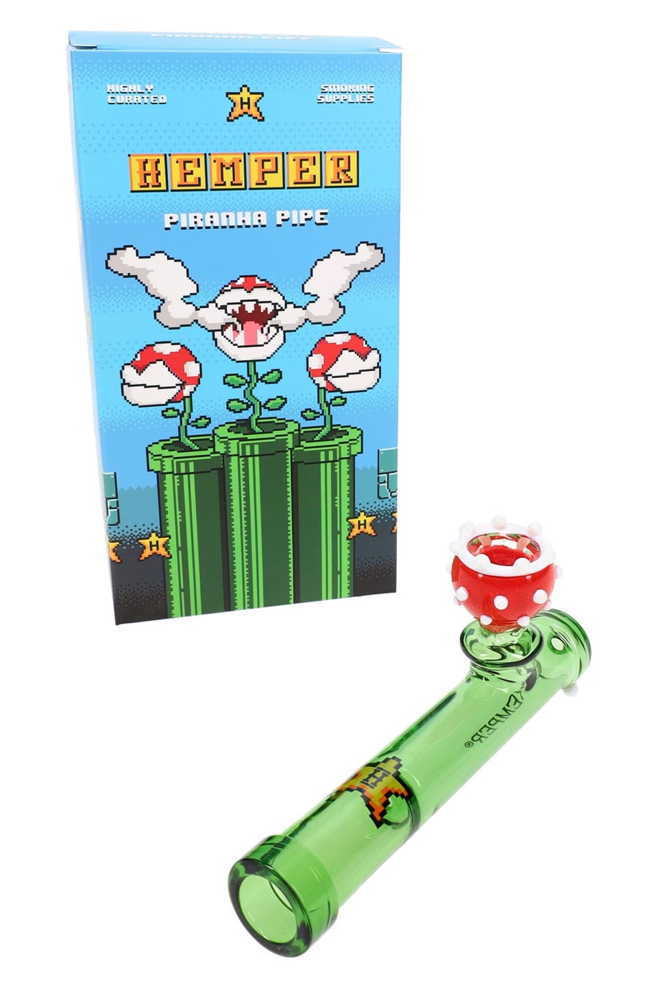 Gaming Flower Piranha Hand Pipe Gaming Flower Piranha Hand Pipe