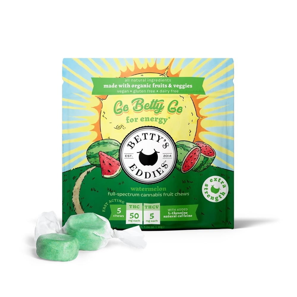 Go Betty Go - Watermelon [5pk] (50mg THC/12.5mg THCV)