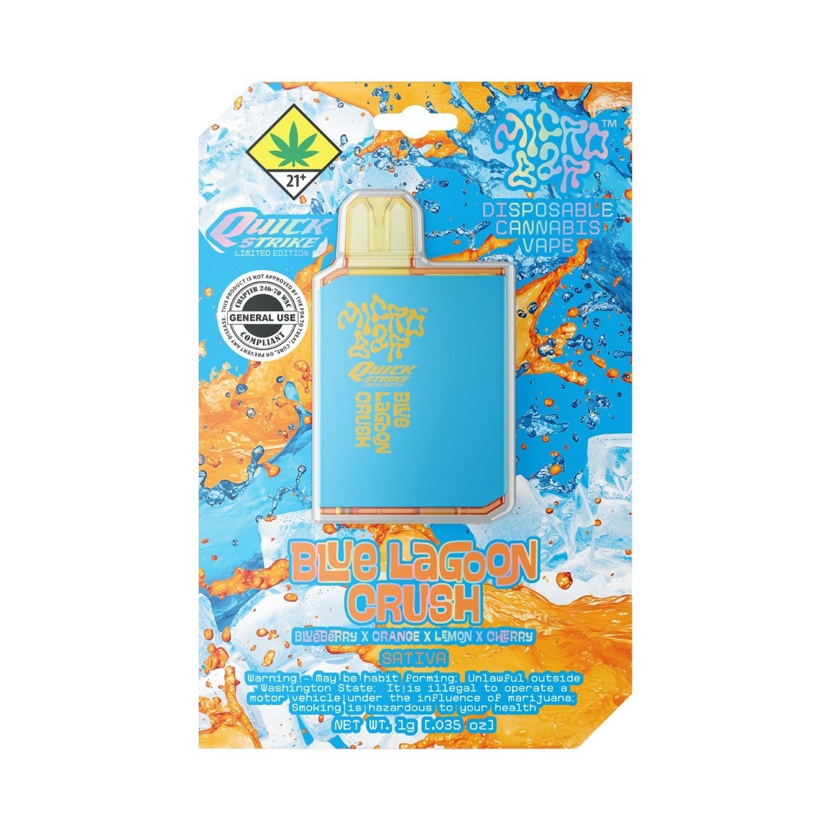 Blue Lagoon Crush [1000mg]