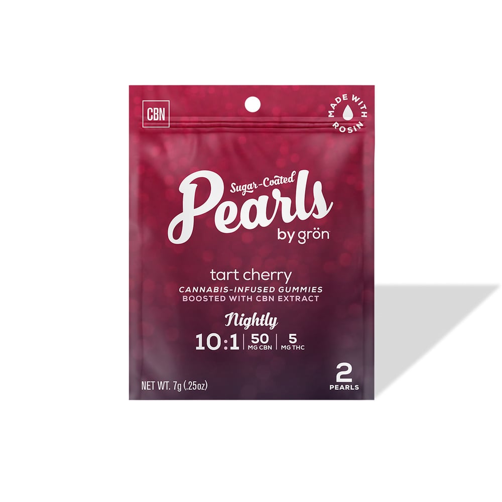 10:1 Tart Cherry Pearls - Nightly (50mg CBN/5mg THC)