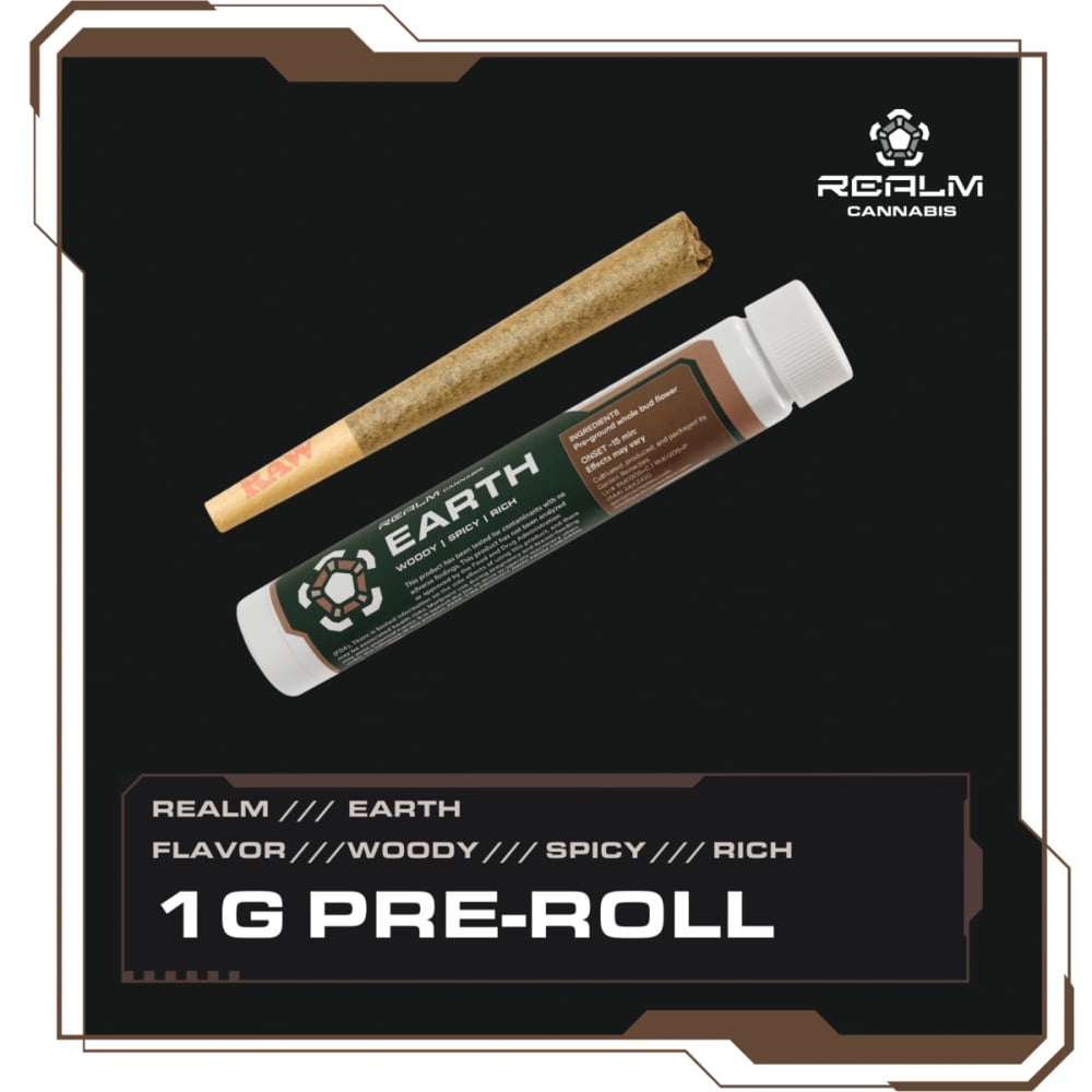 Realm - Paradise Frost Pre-Roll (1g)