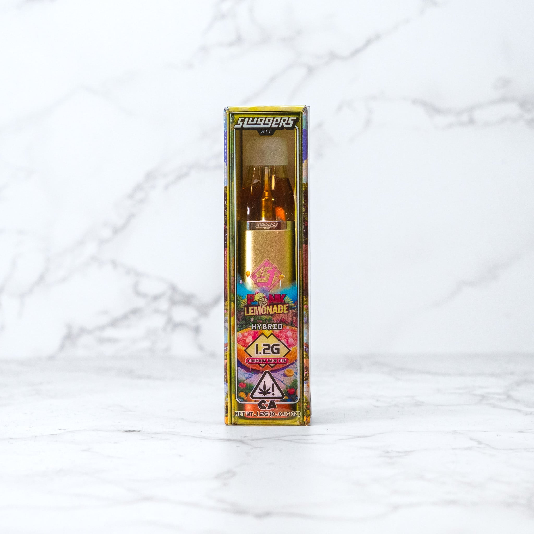 SLUGGERS - PINK LEMONADE - ALL IN ONE VAPE CART - HYBRID - [1.2G]
