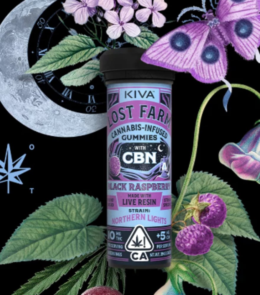 Black Raspberry x Northern Lights [10pk] (100mg THC/50mg CBN)