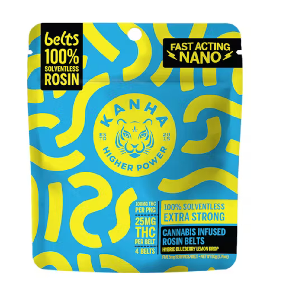 Strawberry Lemonade Live Rosin Belts - Indica [4pk] (100mg)