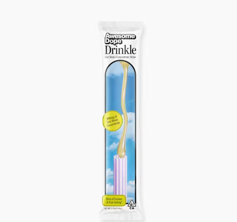 Infused Drinking Straw - Sativa (100mg)