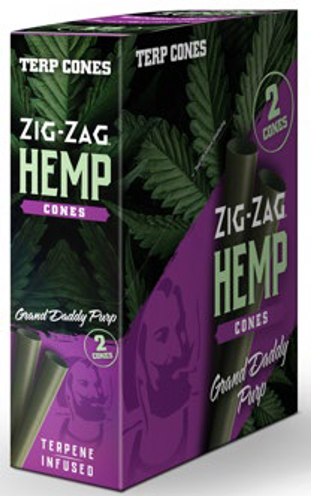 Shop ZIG-ZAG Terp Cones Purp 2pk | Budr - Vernon (Medical