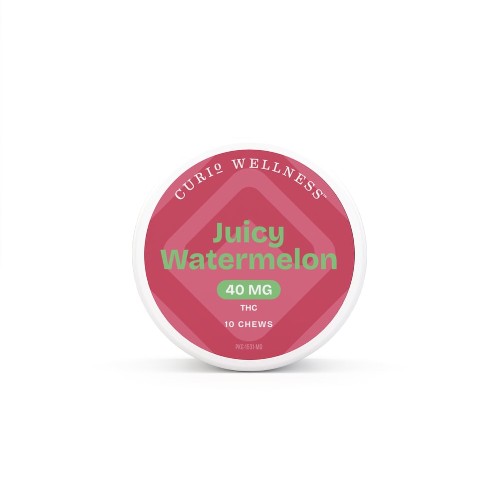 Juicy Watermelon Chews | 400mg | 10pk