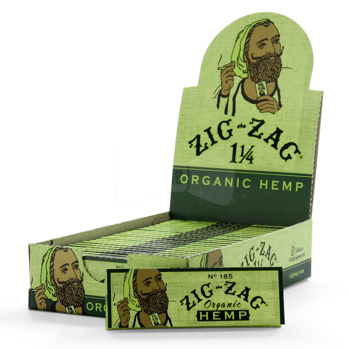Zig-Zag Organic Hemp Rolling Papers - 1 1/4 (78mm)