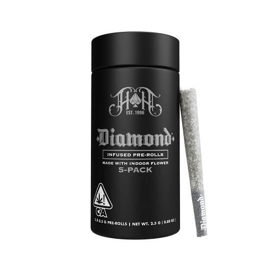 CAM: Lady Pink | Hybrid - Diamond THCA-Infused Pre-Rolls - 2.5G 5-Pack