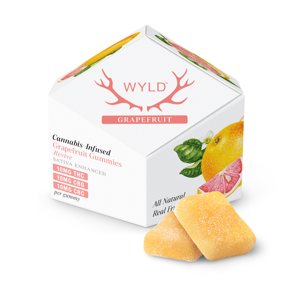 100mg 1:1:1 Grapefruit [10pk] THC:CBG:CBC