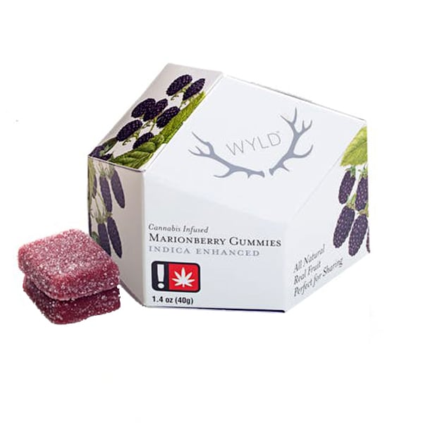 Marionberry Indica Enhanced Gummies | 100mg THC