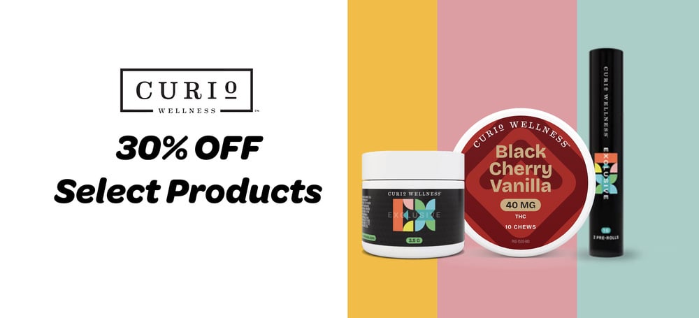 30% off SELECT CURIO PRODUCTS special photo