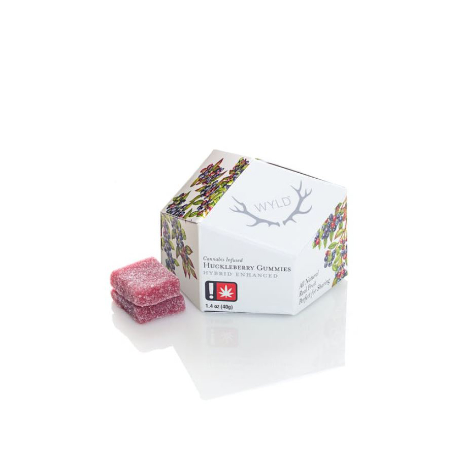 Huckleberry Hybrid Enhanced Gummies | 100mg THC