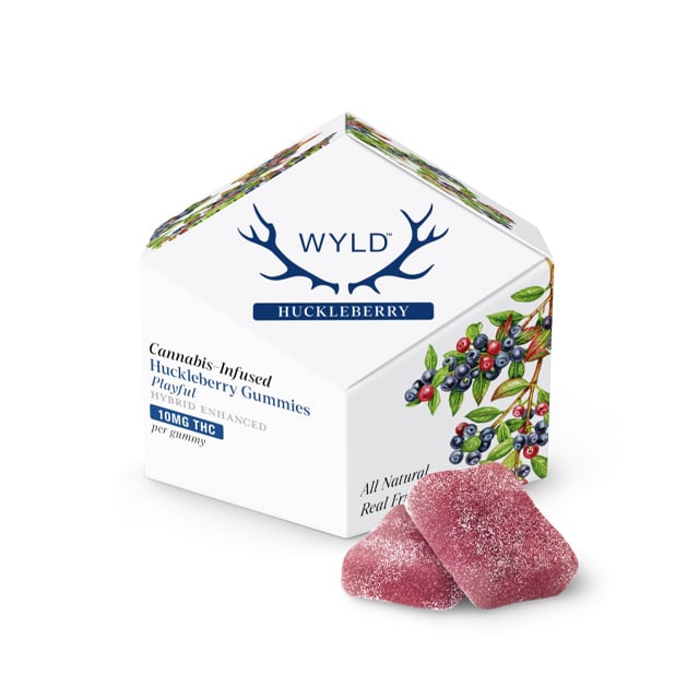 Huckleberry Hybrid Enhanced Gummies | 100mg THC
