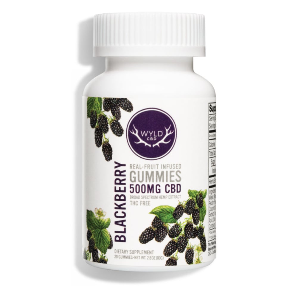 250mg Blackberry CBD Gummies (10-pack)