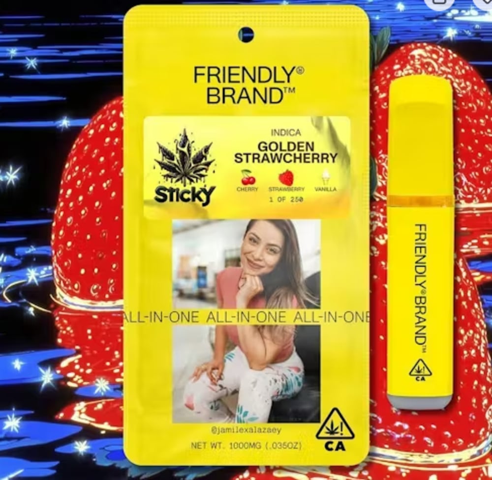 Sticky - Golden Strawcherry [1000mg]