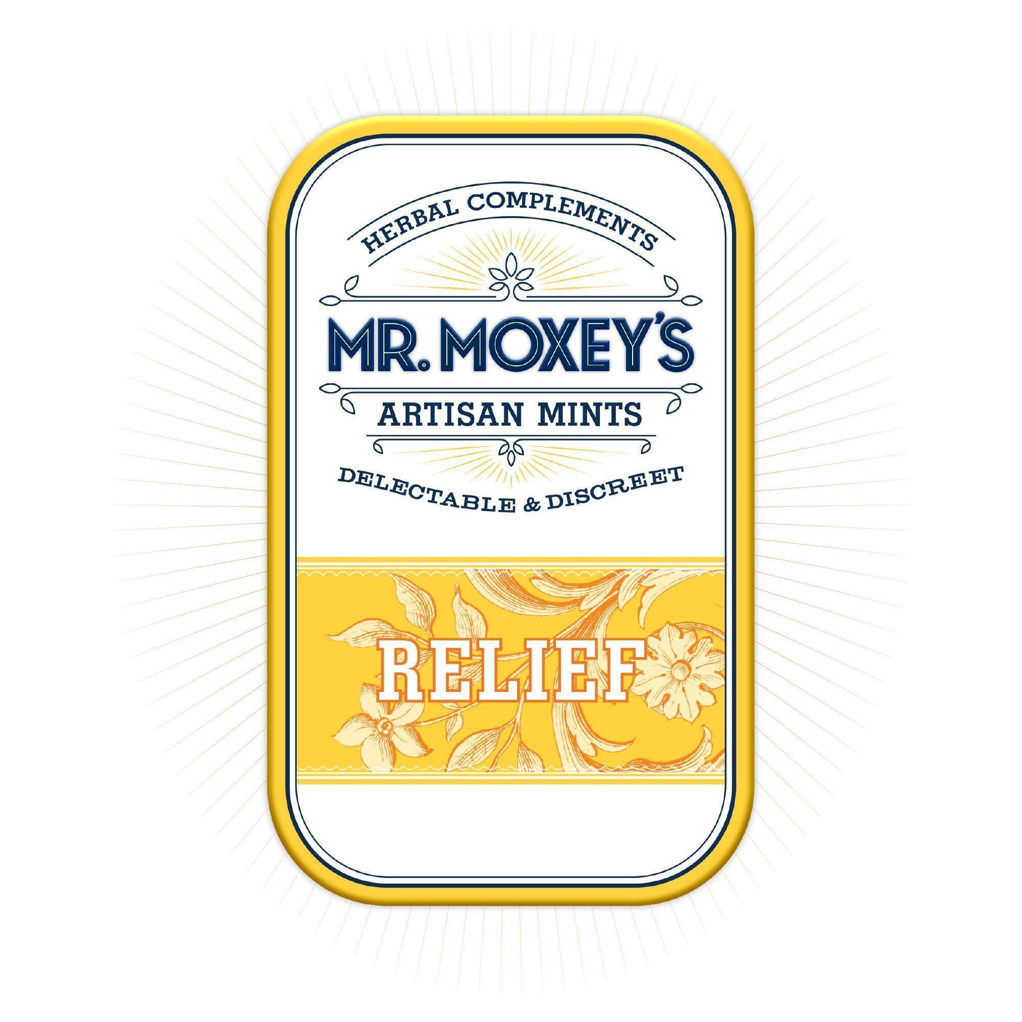 Relief 1:1:1 CBG Lemon Ginger Mints (100mg CBG/100mg CBD/100mg THC)