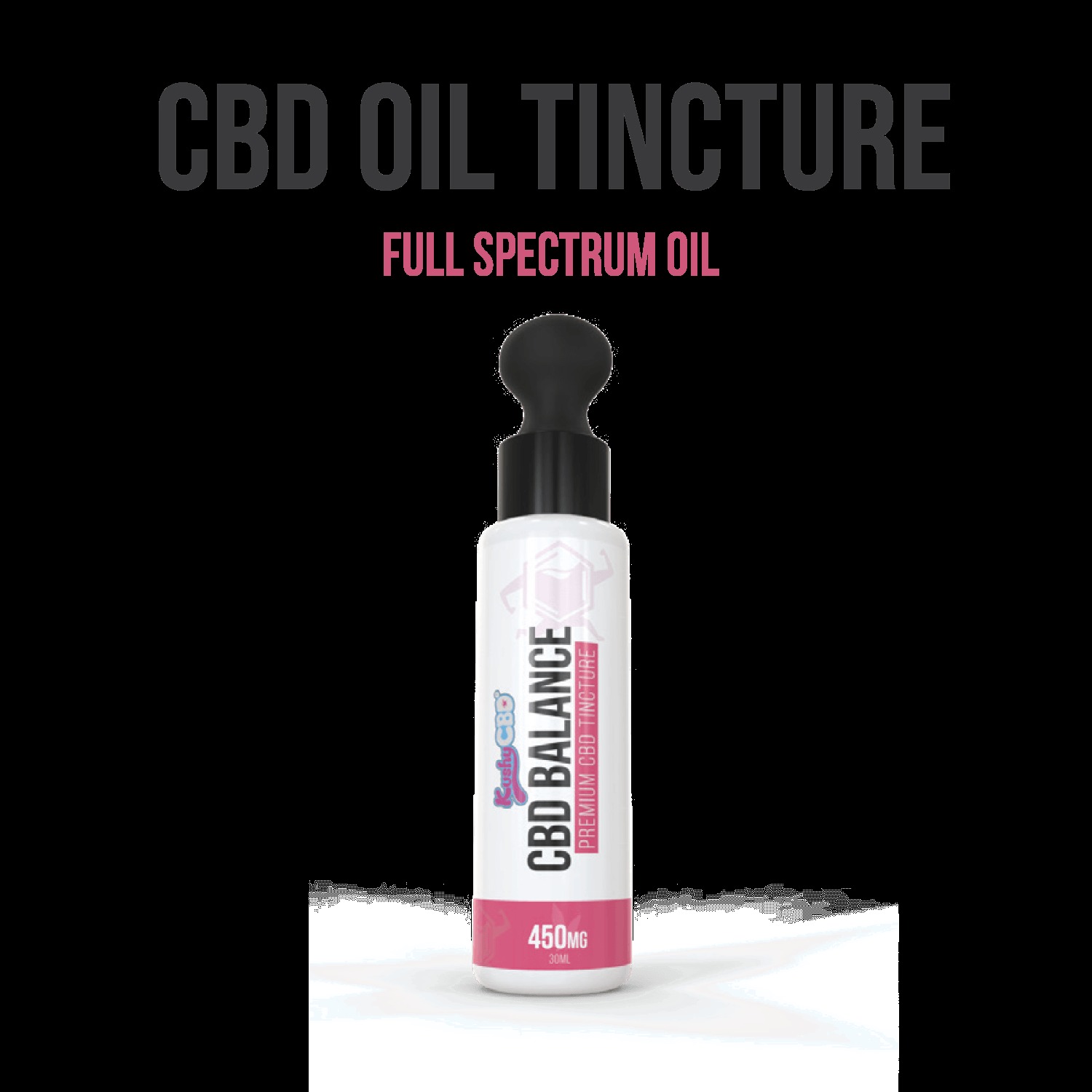 CBD (450mg) Kushy Punch Full Spectrum Tincture Jane