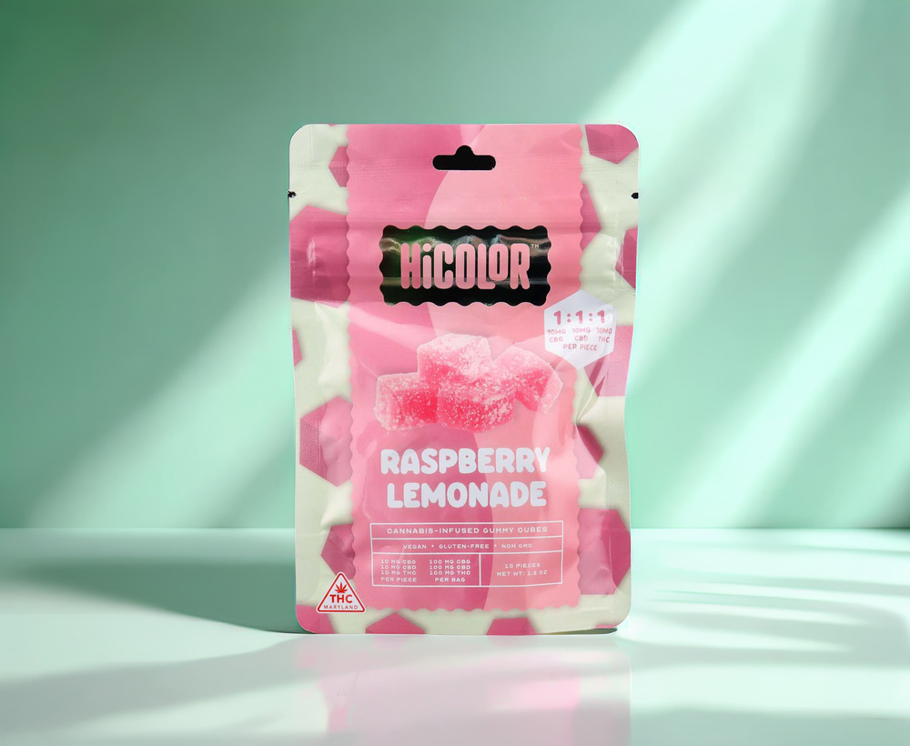 Shop Raspberry Lemonade [10pk] (100mg CBG/100mg CBD/100mg THC