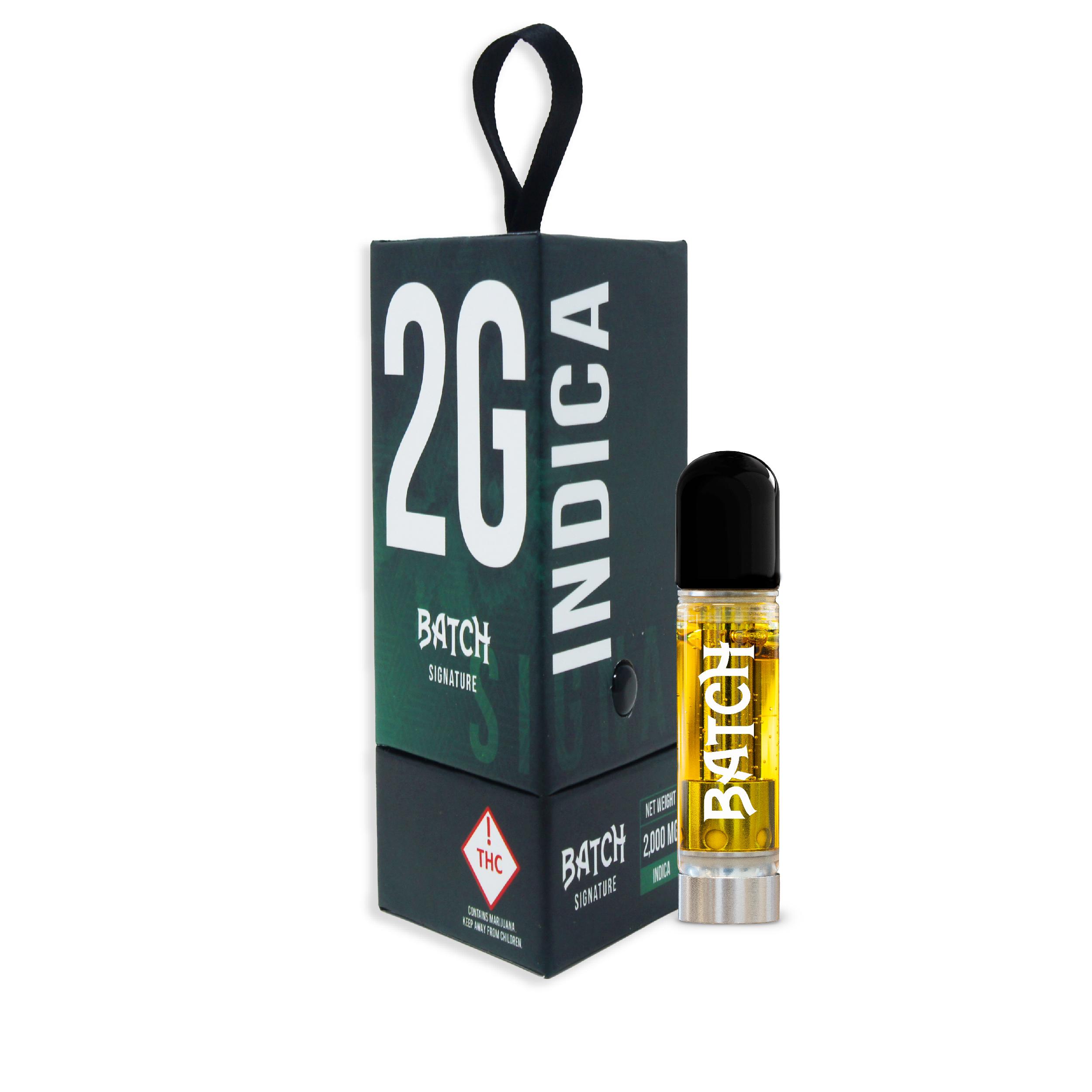 Batch | Cartridges | Signature Indica | 2 g