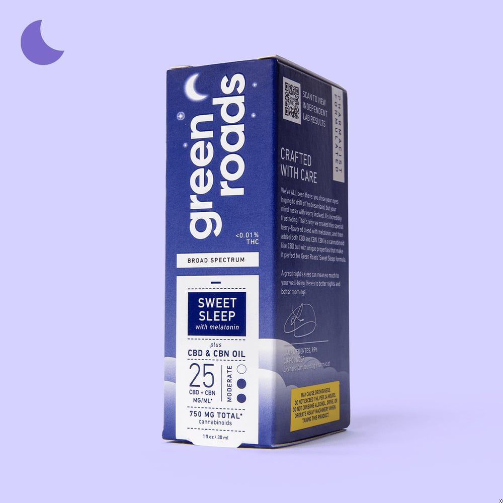 CBD Oil | Sweet Sleep CBD Oil | CBD:CBN | MELATONIN | 30ml / 750mg |