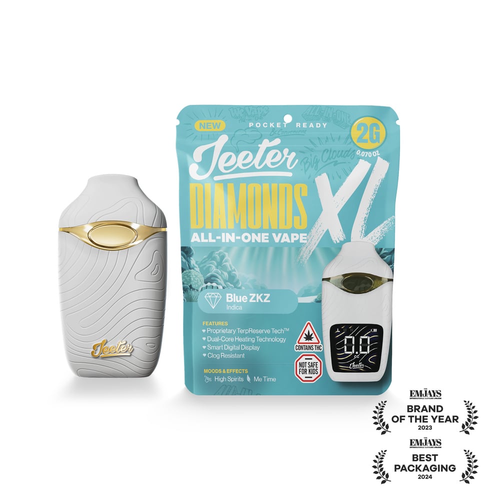 Jeeter - Blue ZKZ (I) Liquid Diamond Disposable Vape (2g)