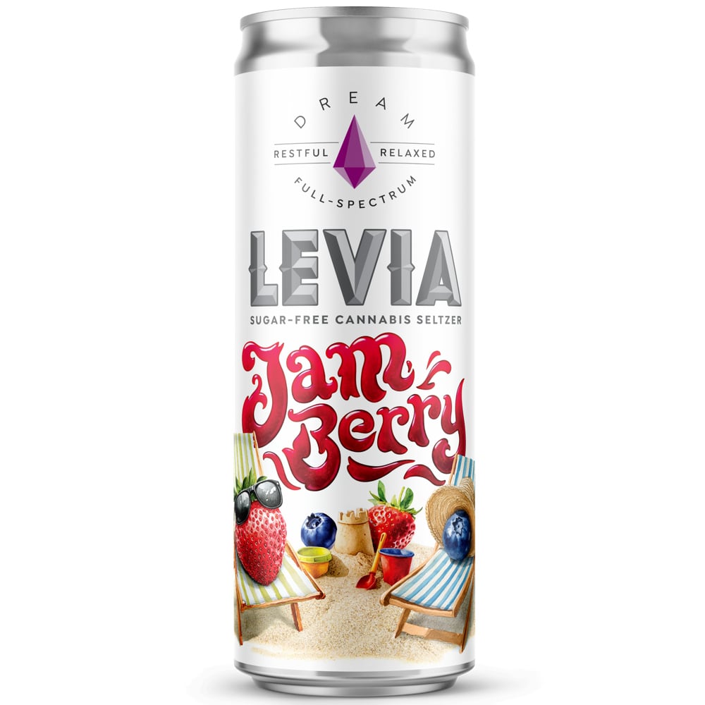 Levia - Dream Jam Berry Indica Seltzer (5mg)