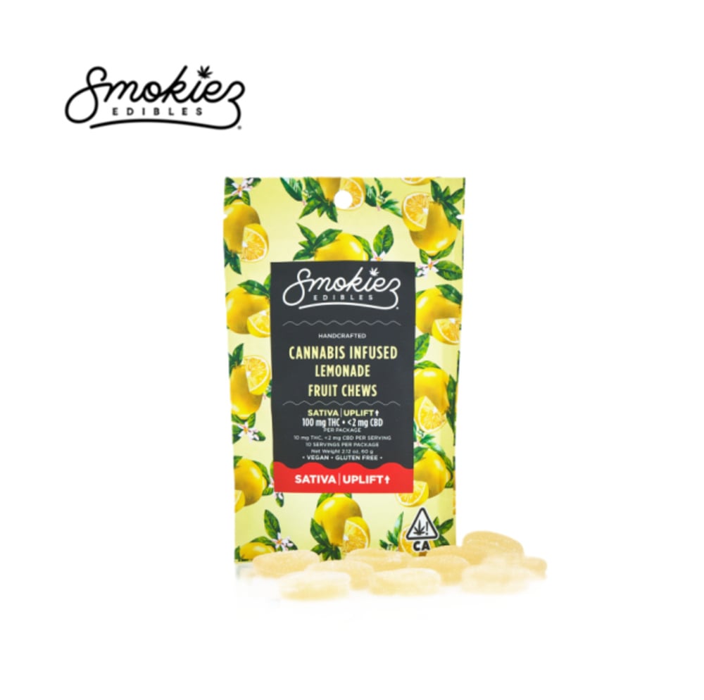 LEMONADE 100MG 10 PACK FRUIT CHEWS