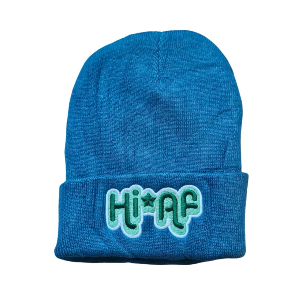 Teal Beanie