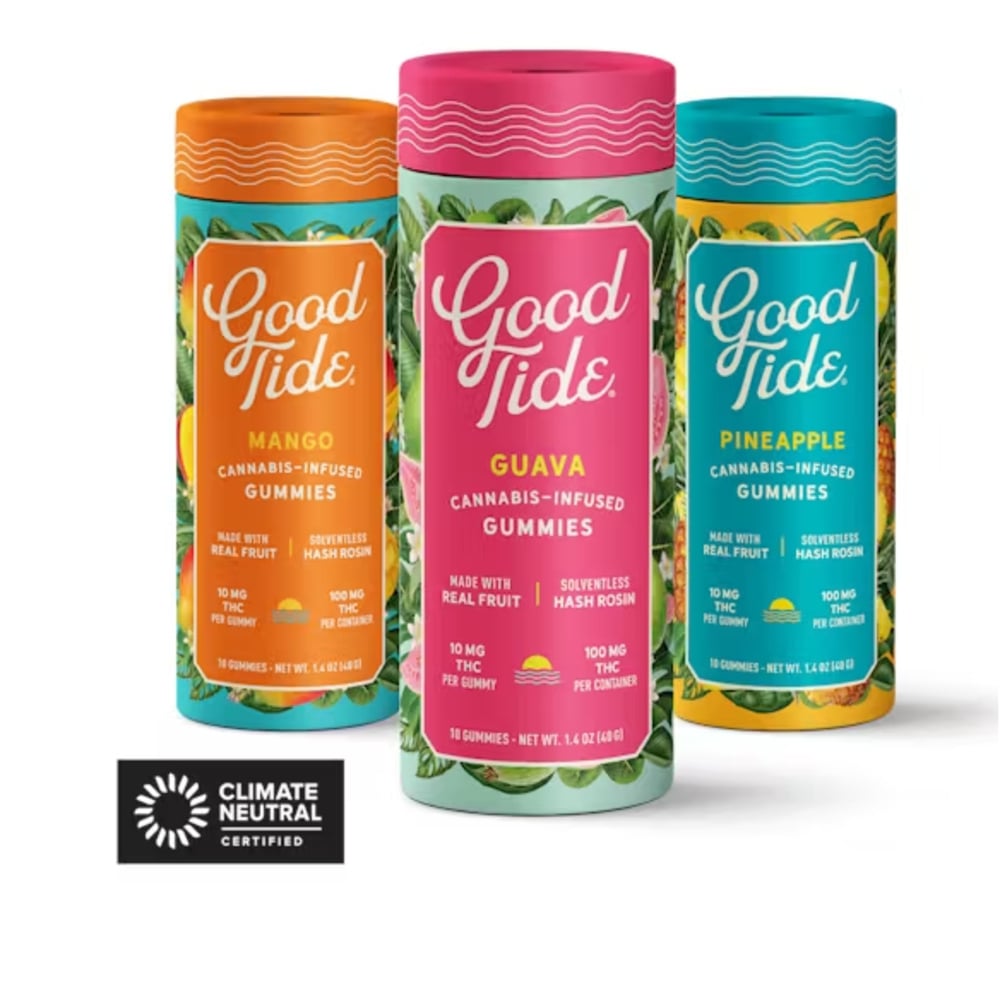 Grapefruit 1:1:1 CBD + CBC Single-Strain Rosin Gummies