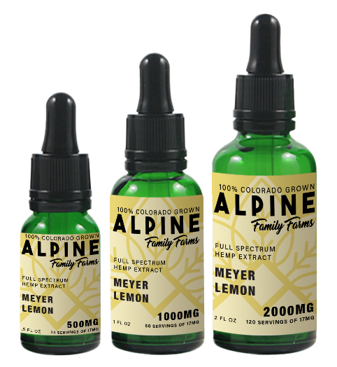 Meyer Lemon Olive Oil [30ml] (1000mg CBD)