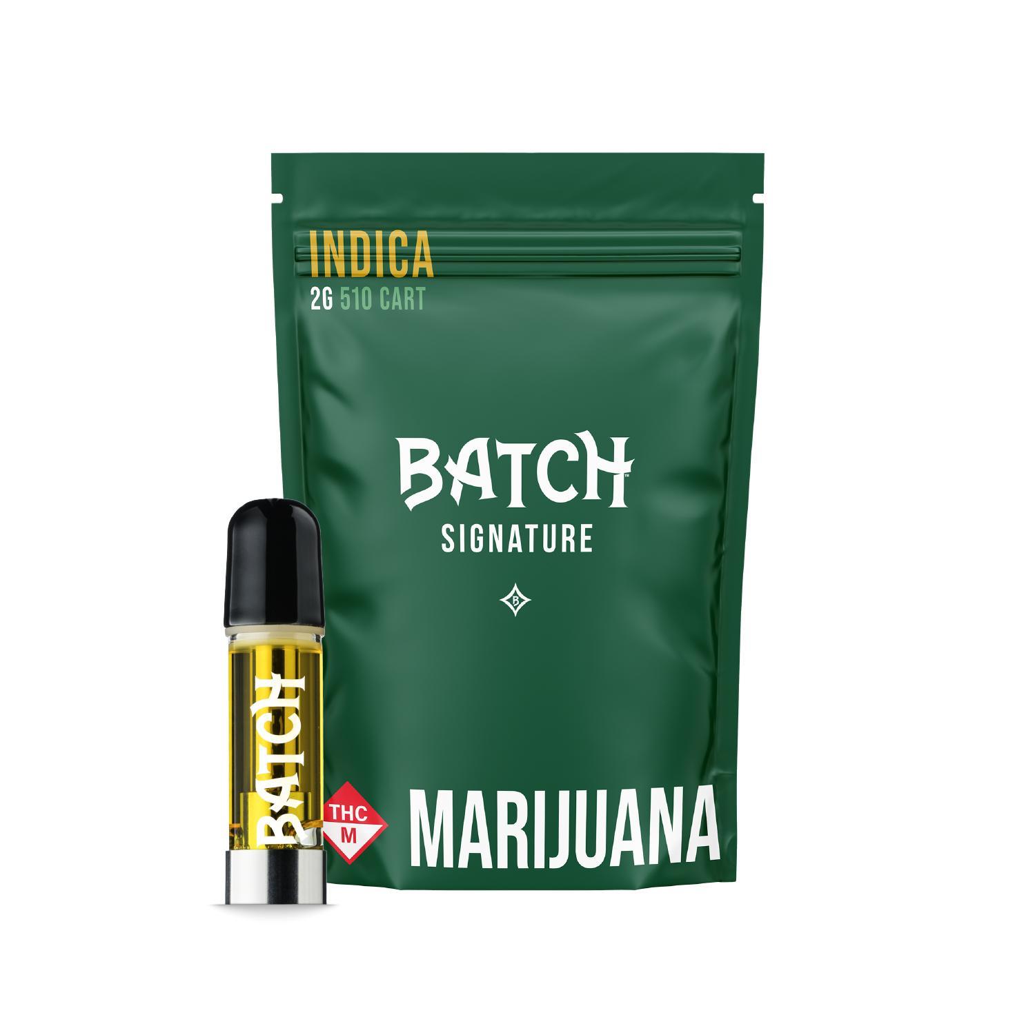 Batch | Cartridges | Signature Indica GMO | 2 g