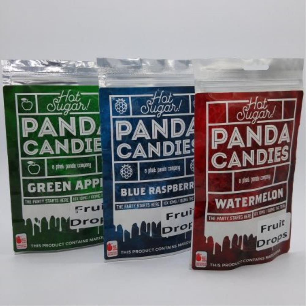 Grape Panda Candies 100mg 10-pack