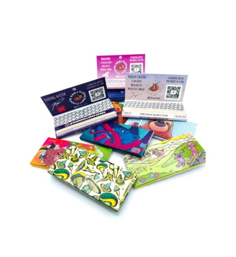 Organic Hemp Artist Series Rolling Papers