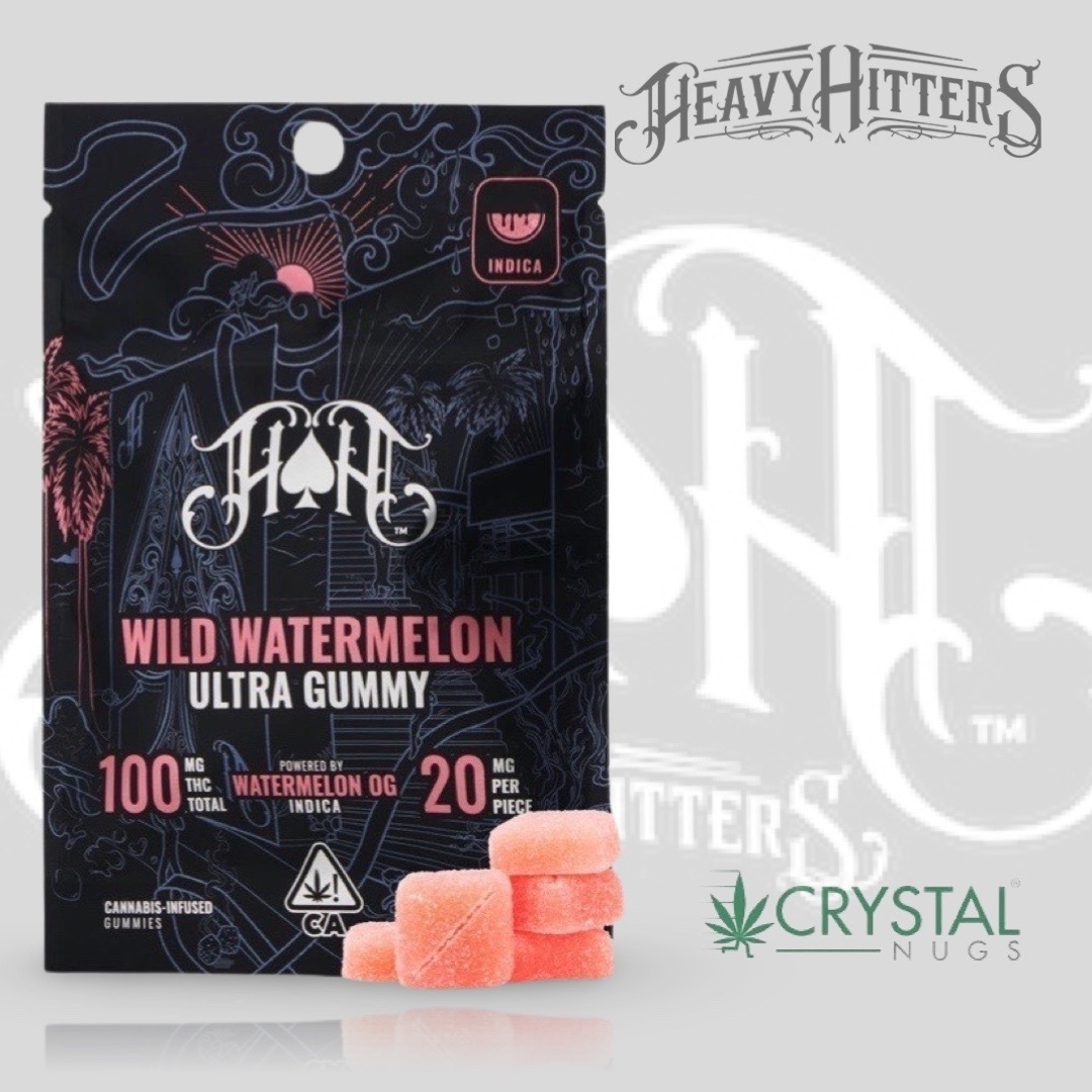 Wild Watermelon | Indica - Ultra Pure Gummies - 100mg THC