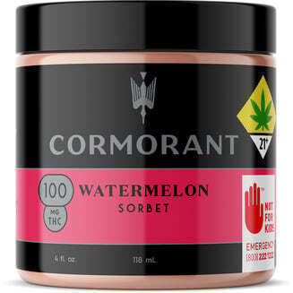 4 oz. Watermelon Sorbet - 100 mg THC