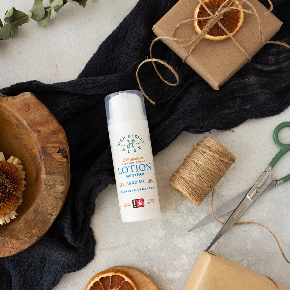 1:1 Menthol Lotion [3.5 fl oz] (750mg THC/750mg CBD)