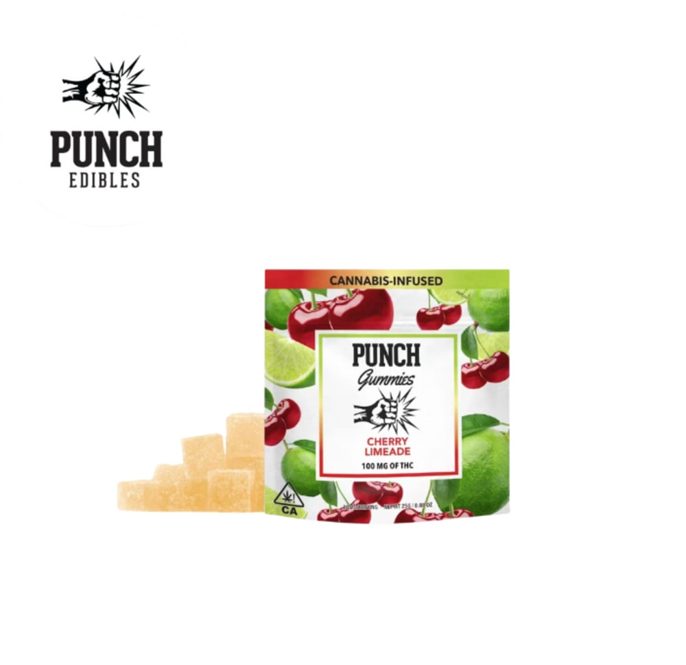 CHERRY LIMEADE 100MG 10 PACK GUMMIES