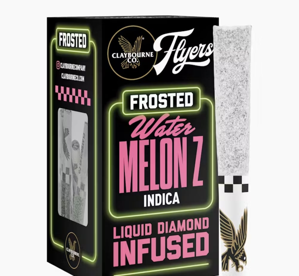 Watermelon Z (2.5g) - Diamond Frosted Flyers Pre-Rolls