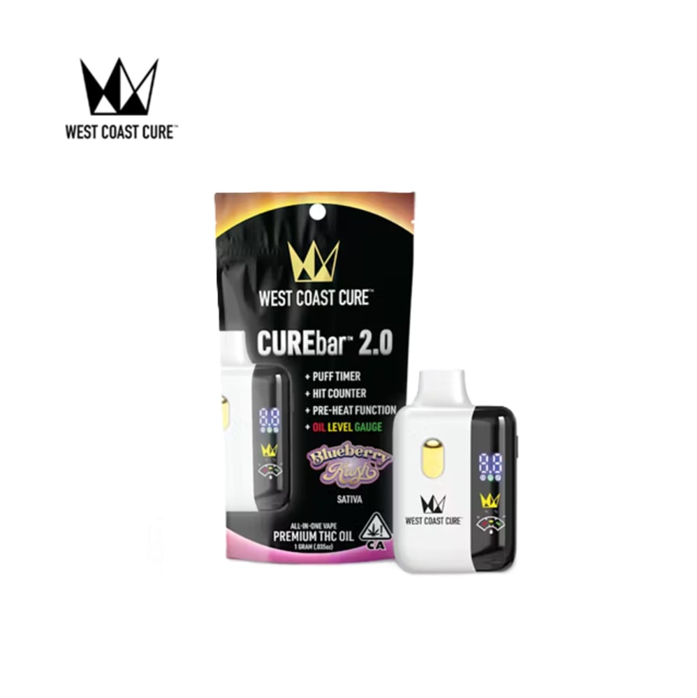 BLUEBERRY KUSH 1G CUREBAR 2.0 ALL IN ONE