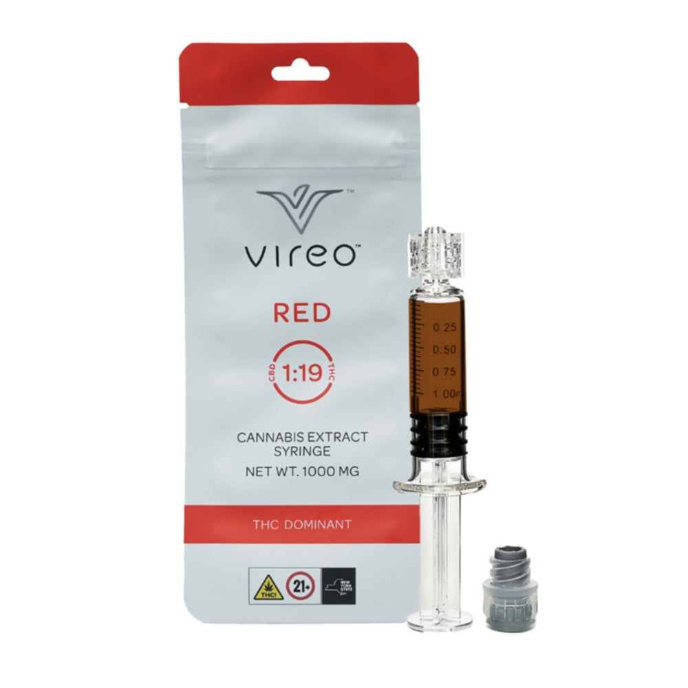Red Distillate Vaporization Syringe [1000mg]