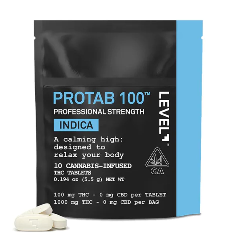 PROTAB 100 Indica [10pk] (1000mg)
