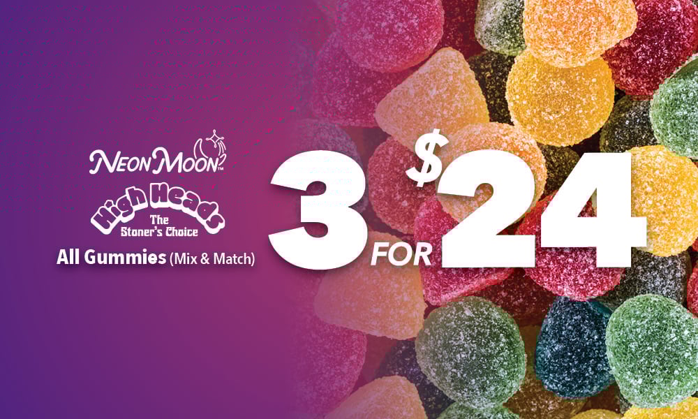3 for $24 (Select) Gummies special