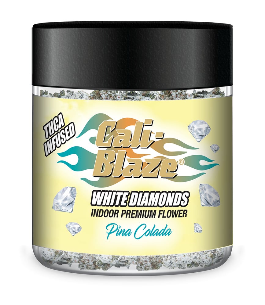 Pina Colada  Infused Flower with White Diamonds |3.5g|