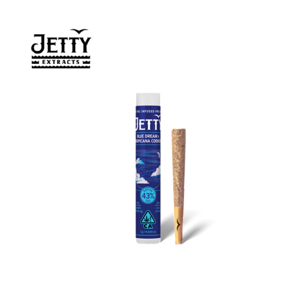 BLUE DREAM X TROPICANA COOKIES 1G INFUSED PREROLL
