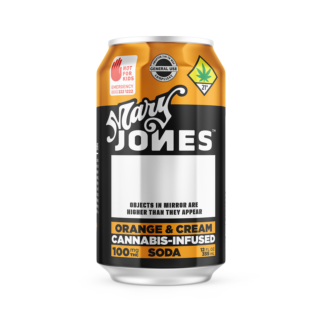 Orange & Cream [12oz] (100mg)