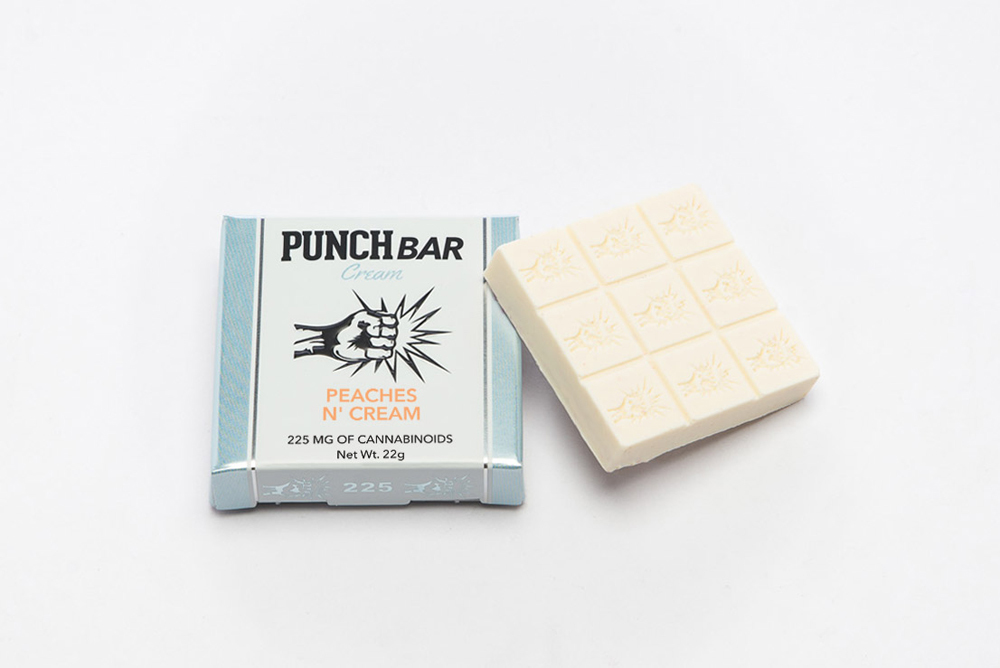 Peaches N Cream (225mg) Punch Edibles Punch Bar Cream Jane