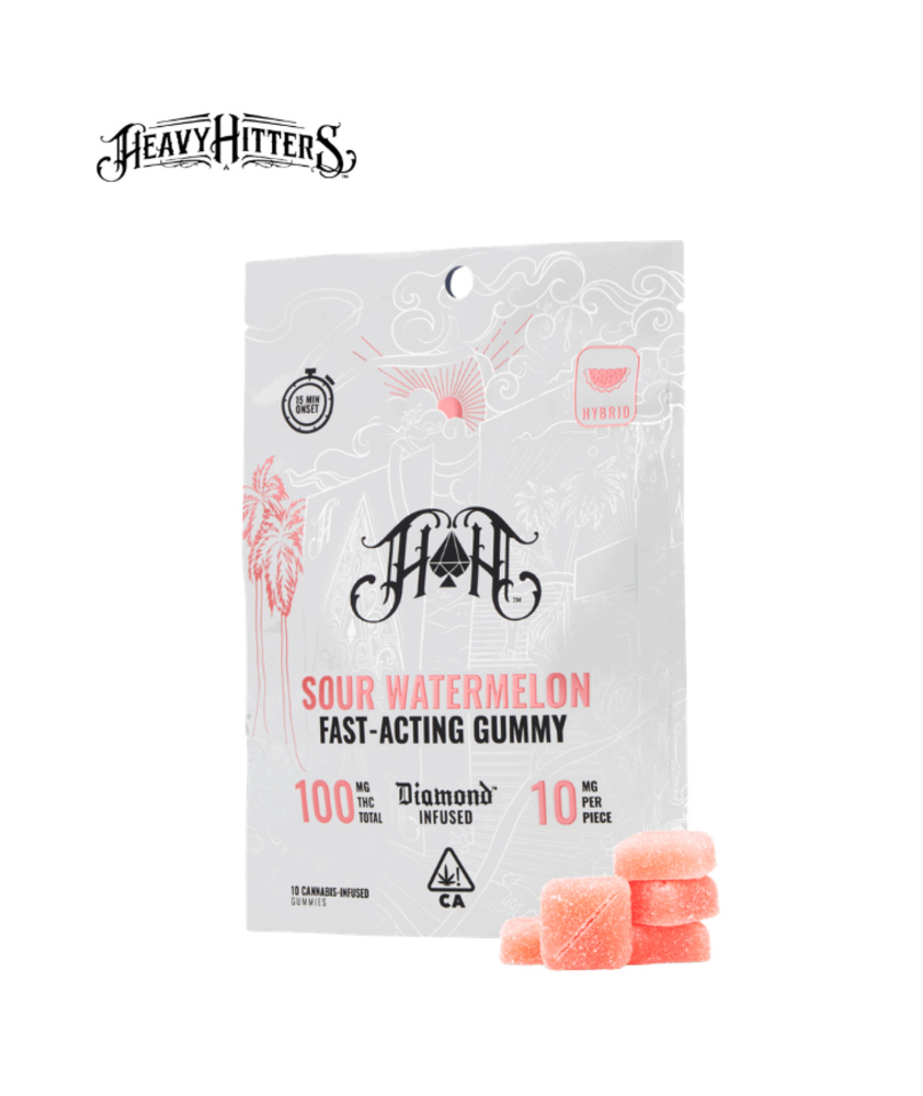 SOUR WATERMELON 100MG 10 PACK GUMMIES