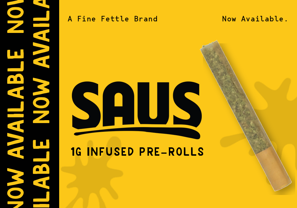 SAUS Infused Pre-Rolls by Fine Fettle
