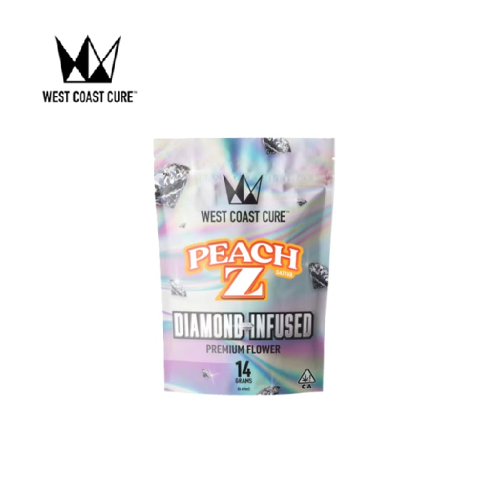 PEACH Z 14G DIAMOND INFUSED FLOWER